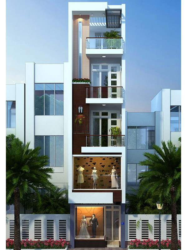 Các mẫu thiết kế nhà phố đẹp