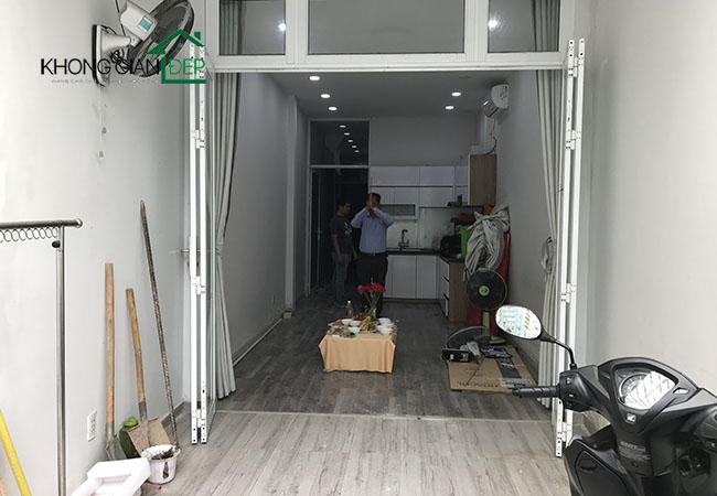 Thi công nhà đúc giả quận Tân Phú - Anh Trung