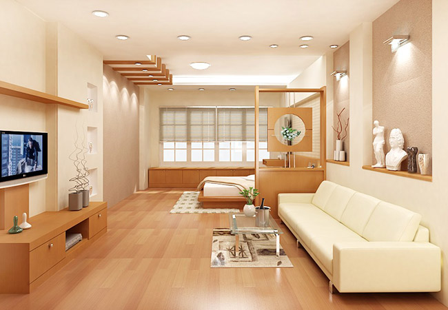 Thiết kế nội thất không gian nhà nhỏ