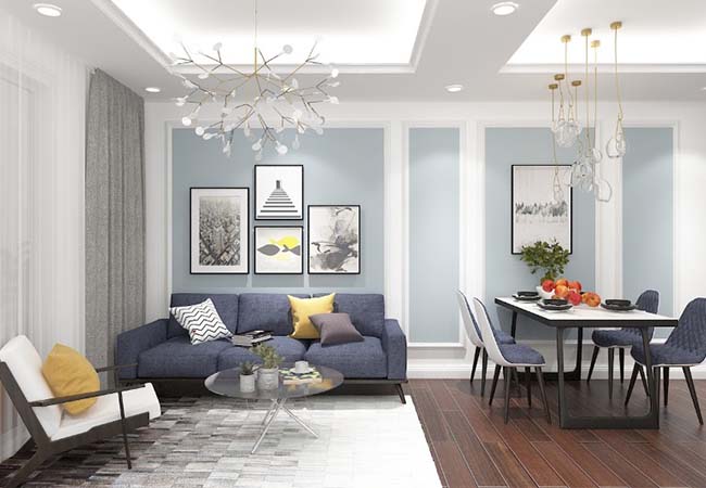 Thiết kế nội thất không gian nhà nhỏ
