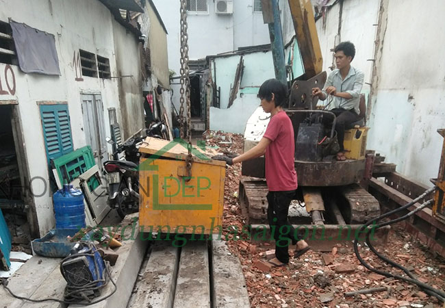 Xây nhà trọn gói quận 8 - Anh Phạm Thiện Phúc